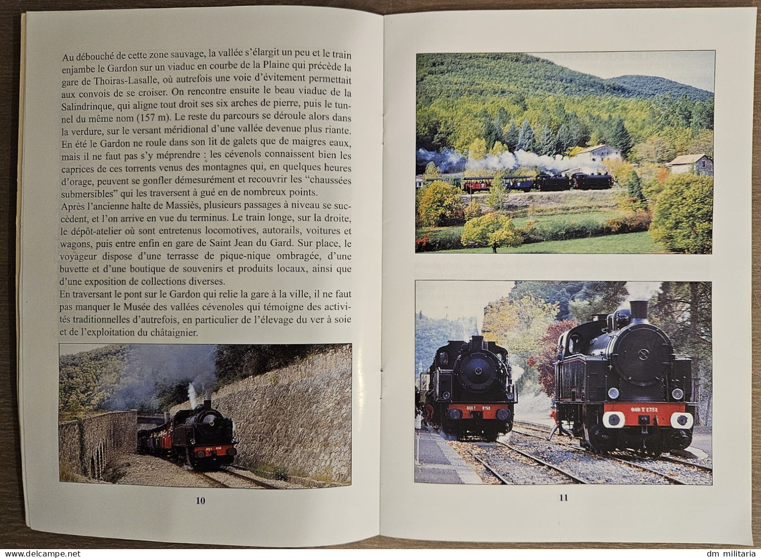 BROCHURE : Train à vapeur des Cévennes - Anduze - Saint Jean du Gard