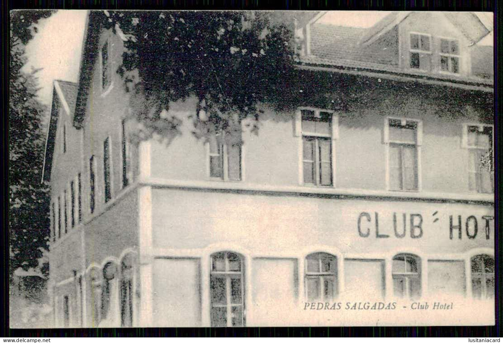 VILA POUCA DE AGUIAR-PEDRAS SALGADAS- HOTEIS E RESTAURANTES-Club Hotel.(Ed.do Bazar Araújo) Carte Postale - Vila Real
