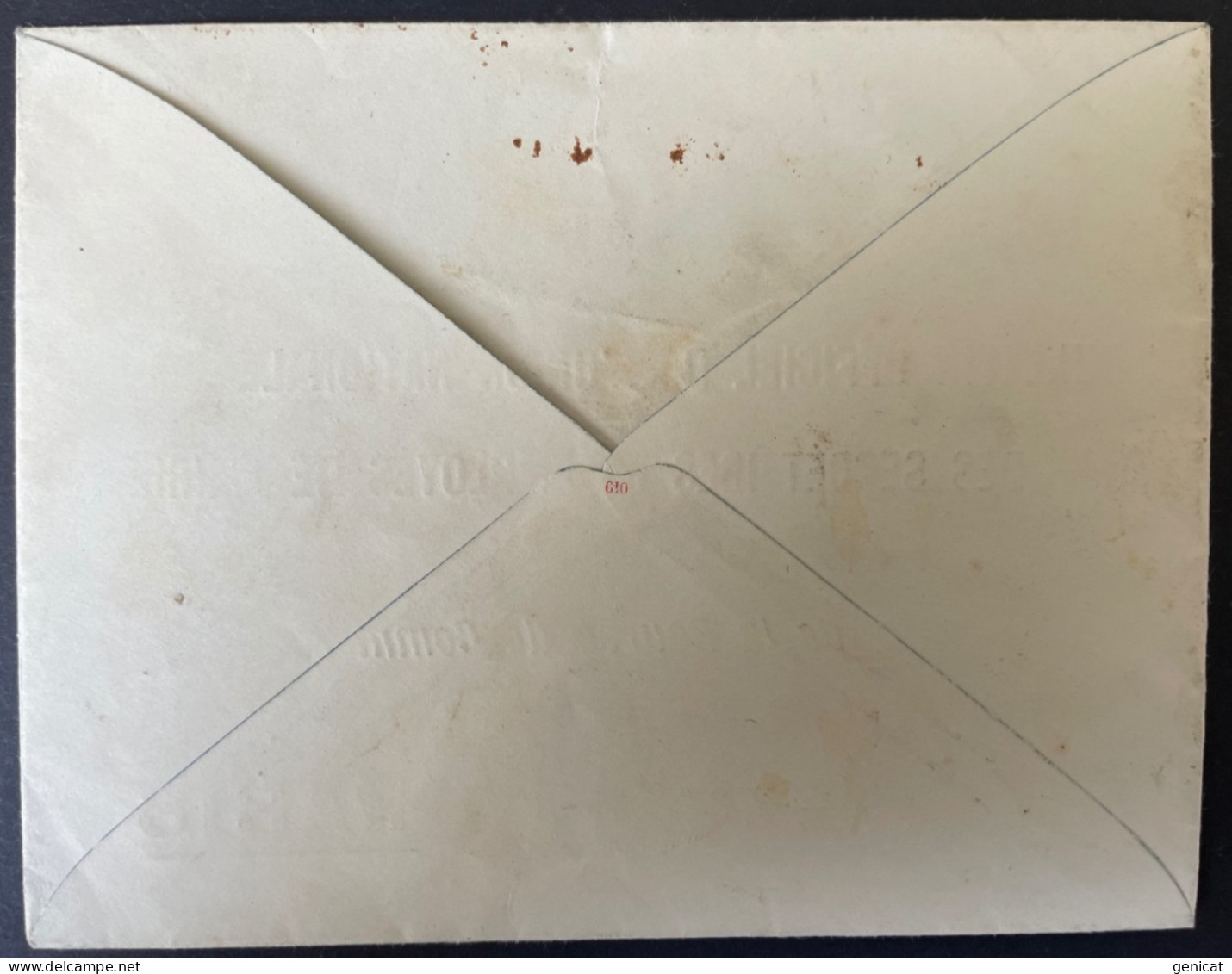Entier Postal Enveloppe Semeuse 10 Ct Repiquage Union Nationale Des Secrétaires Et Employés De Mairie Neuf - Buste Ristampe (ante 1955)