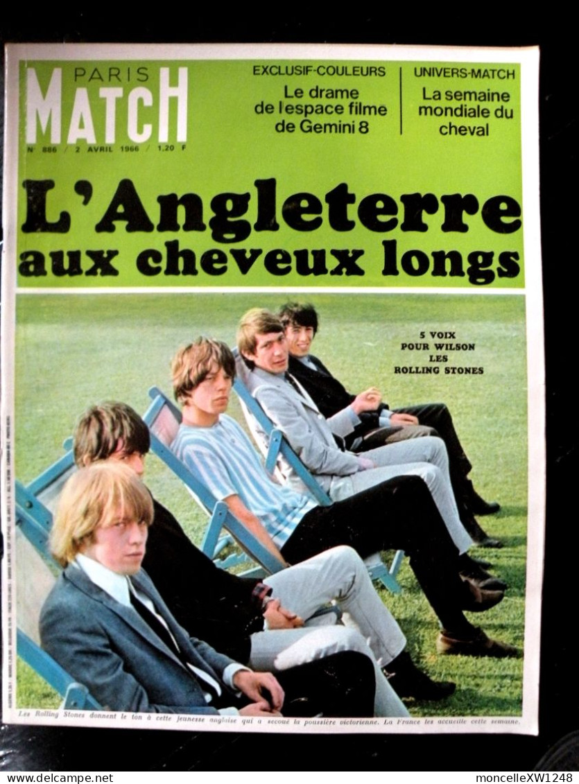 Rolling Stones - Paris-Match N°886 (2 Avril 1966) - Informations Générales