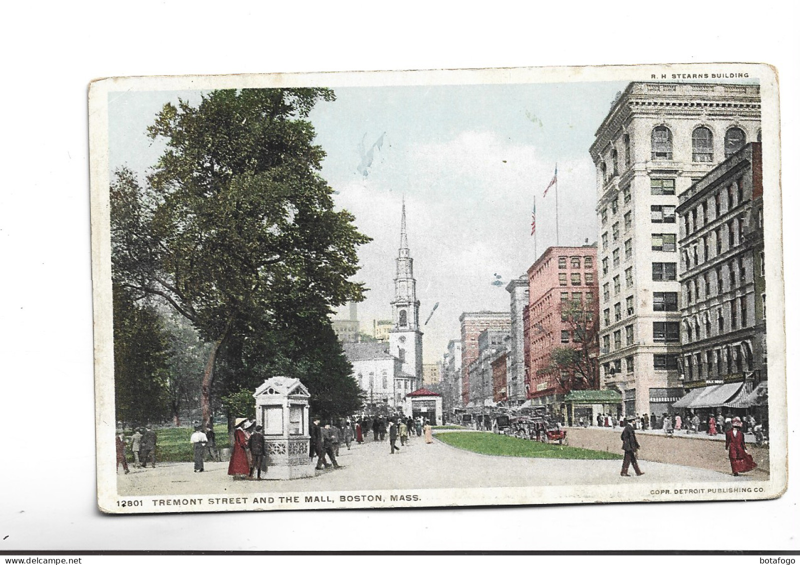 CPA  TREMONT STREET AND THE MALL, BOSTON - Boston