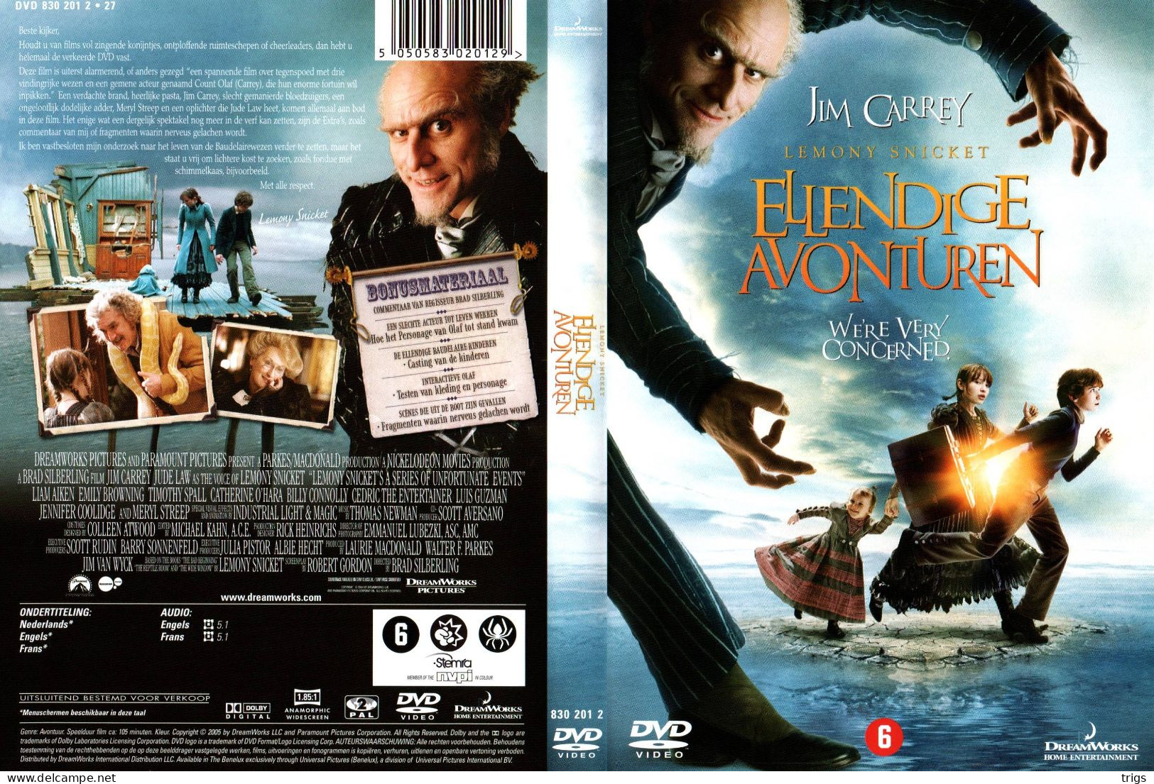 DVD - Lemony Snicket: Ellendige Avonturen - Cómedia