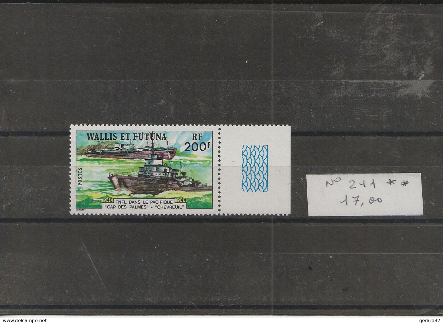 WALLIS ET FUTUNA TIMBRE N° 211  N** - Unused Stamps