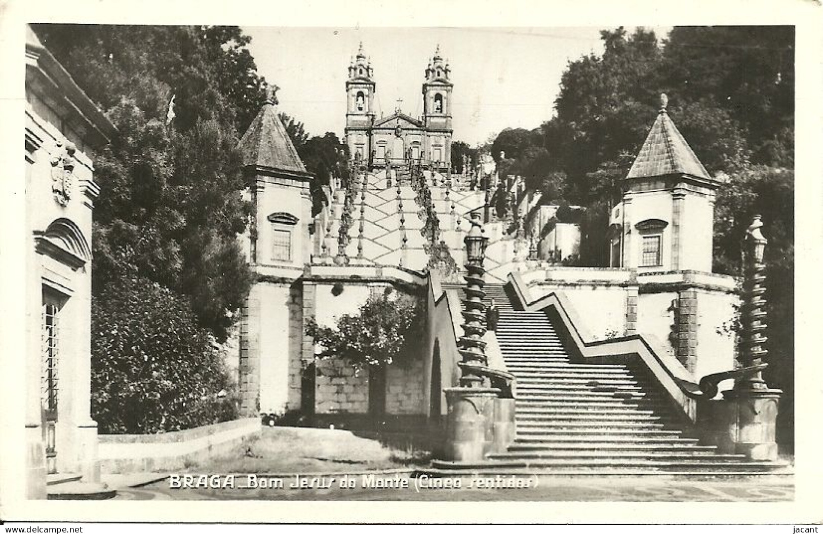 Portugal - Braga - Bom Jesus Do Monte, Cinco Sentidos - Braga