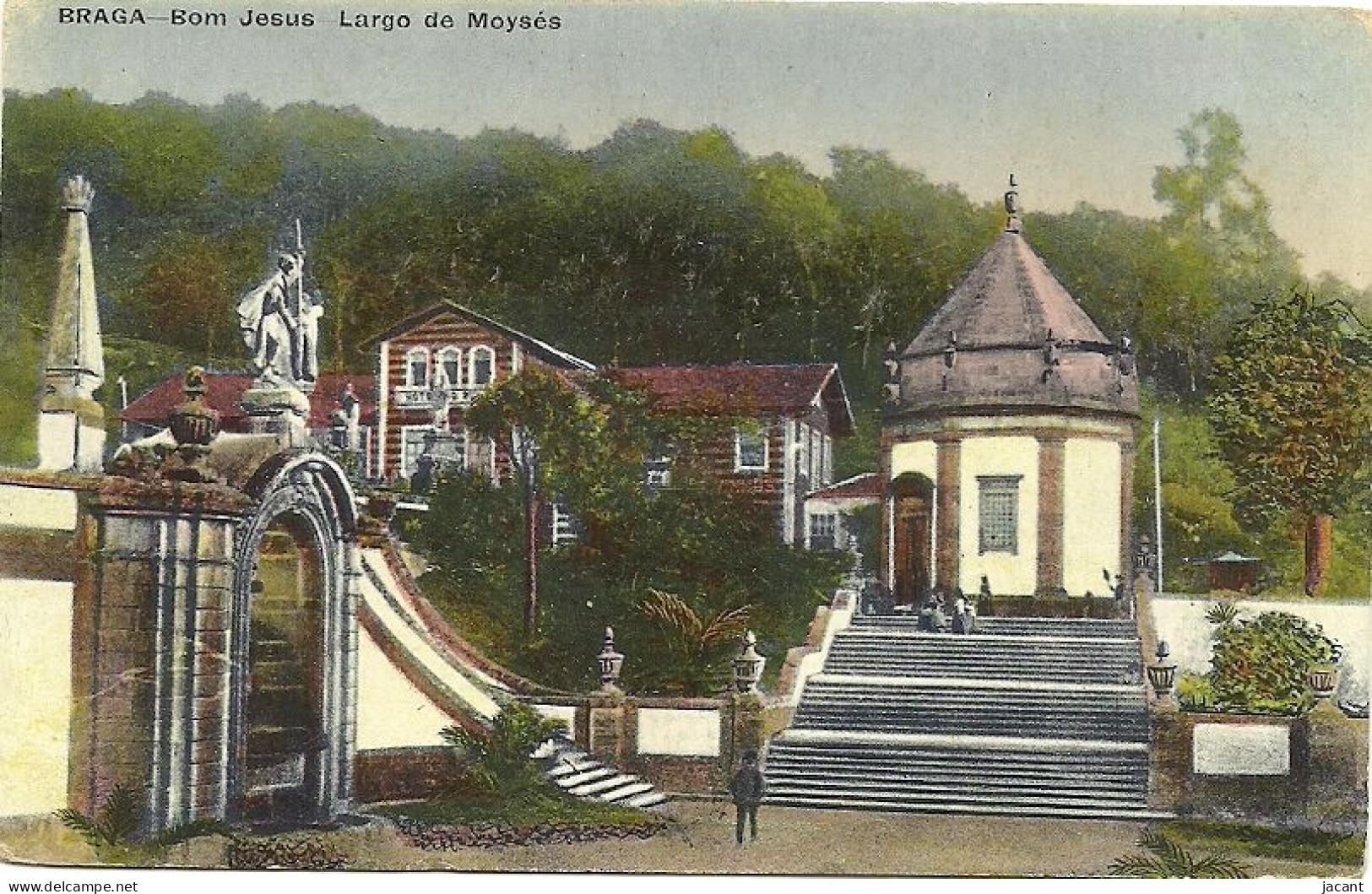 Portugal - Braga - Bom Jesus - Largo De Moysés - Braga