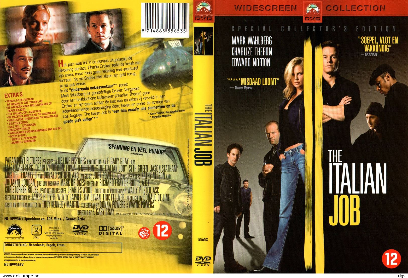 DVD - The Italian Job - Action, Adventure