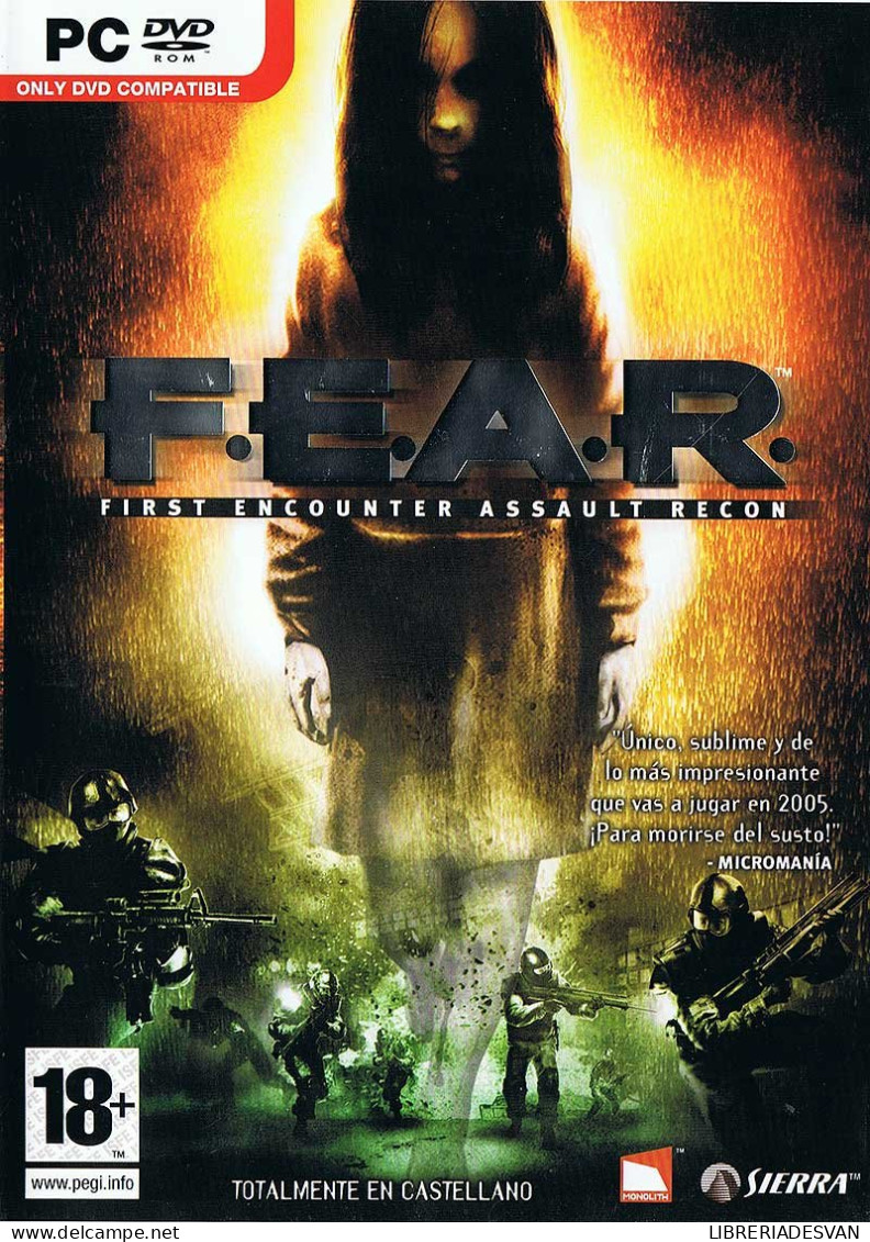 Fear. First Encounter Assault Recon. PC - PC-Spiele