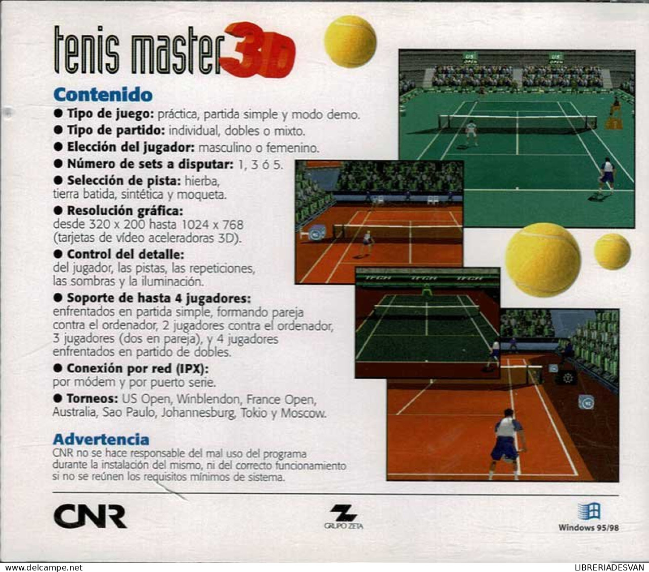 Tenis Master 3D. PC - PC-Games