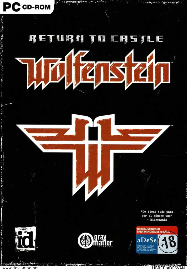 Wolfenstein. Return To Castle. PC - PC-Games