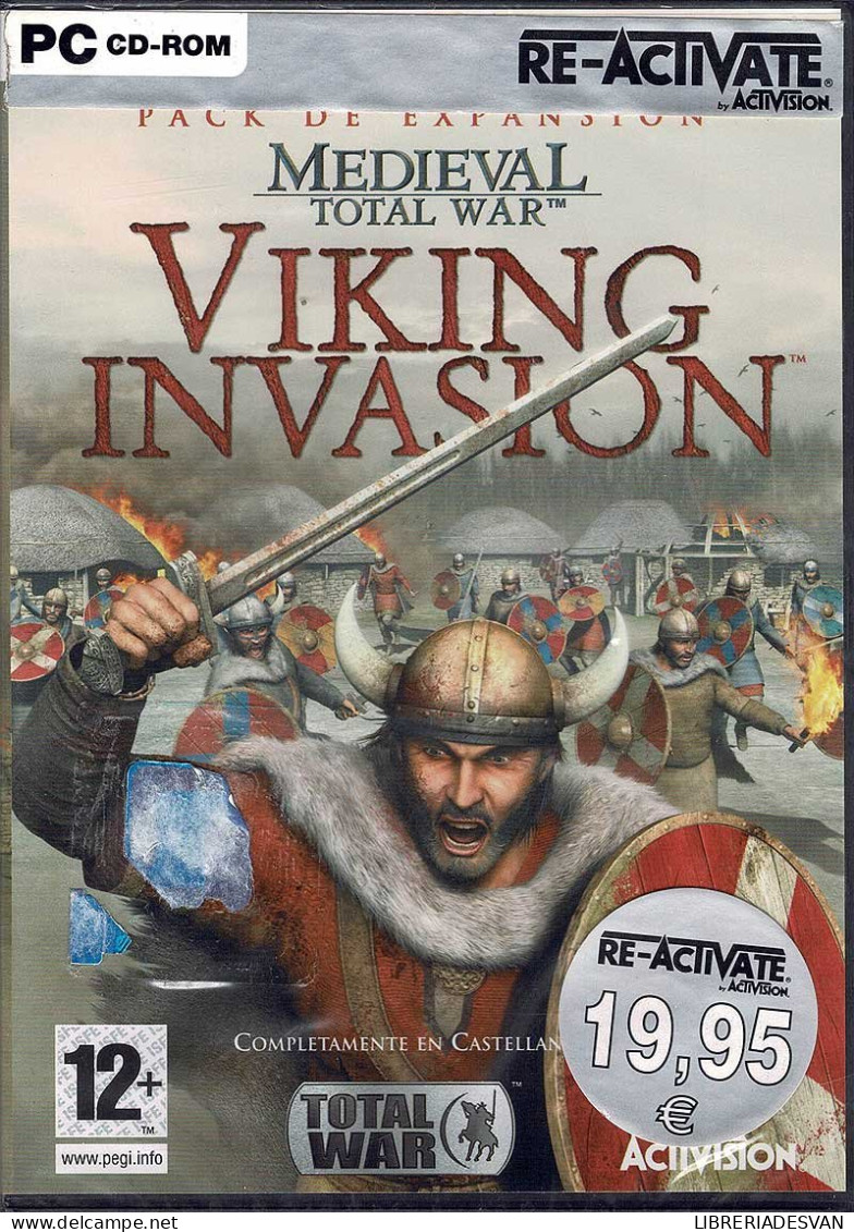 Medieval Total War Viking Invasion. Pack De Expansión. PC - PC-Games