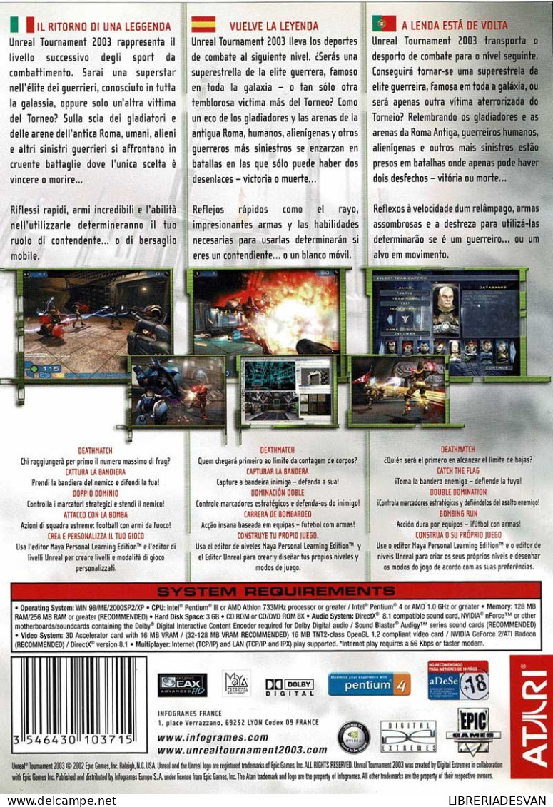 Unreal Tournament 2003. PC - PC-Games