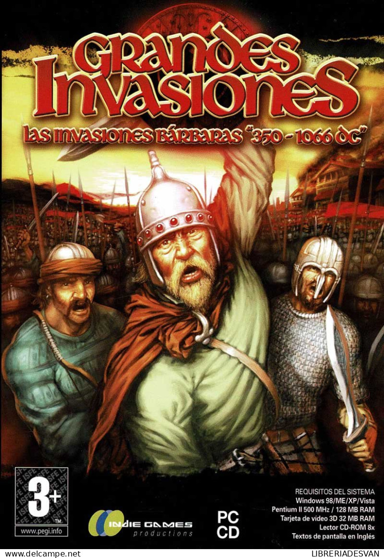 Grandes Invasiones. Las Invasiones Bárbaras 350-1066 Dc. PC - PC-Games