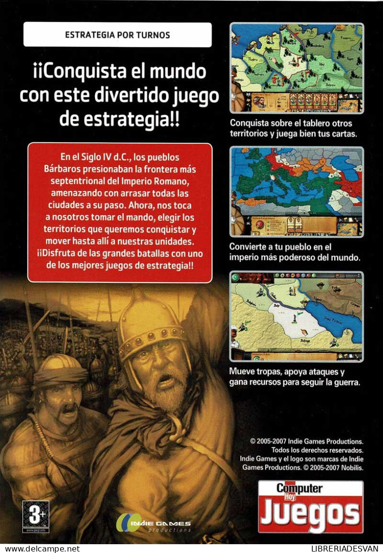 Grandes Invasiones. Las Invasiones Bárbaras 350-1066 Dc. PC - PC-games