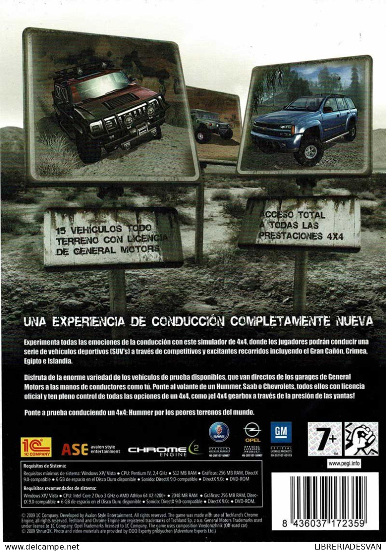 4x4: Hummer. PC - Juegos PC