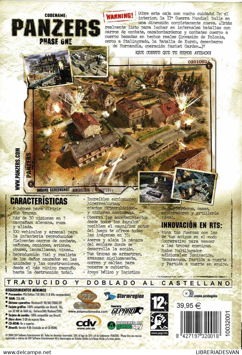 Codename: Panzers Phase One. PC - PC-Spiele