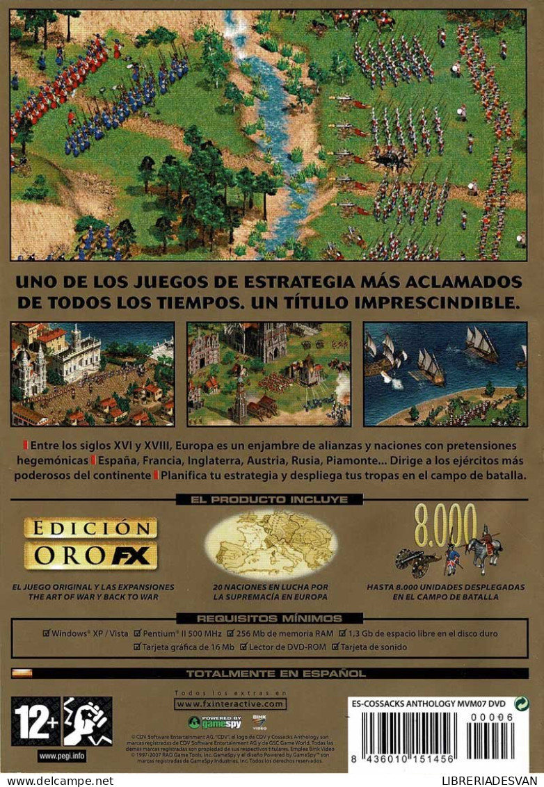 Cossacks Anthology. Edición De Oro. PC - PC-Games