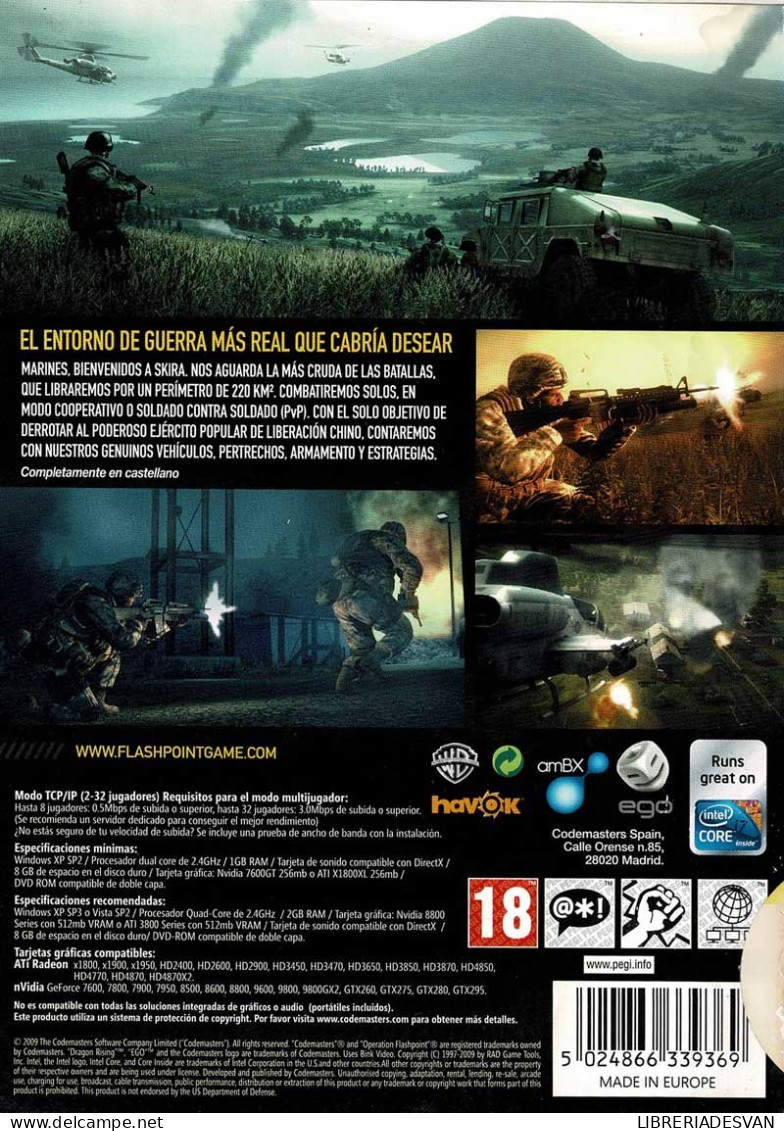 Operation Flashpoint. Dragon Rising. PC - Giochi PC