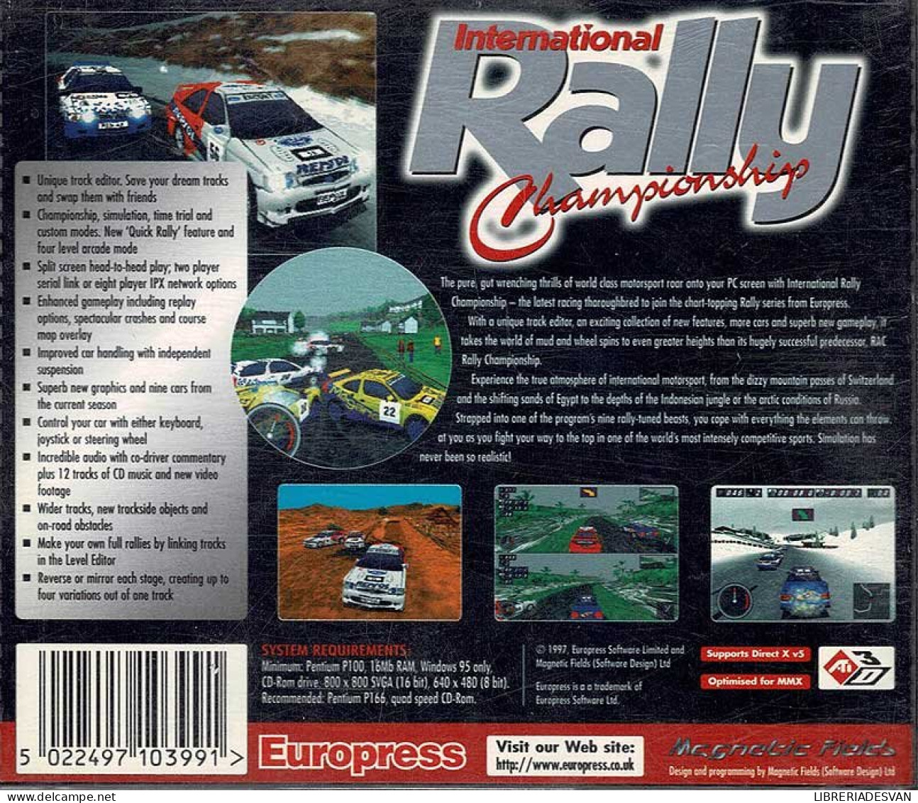 International Rally Championship. PC - Giochi PC