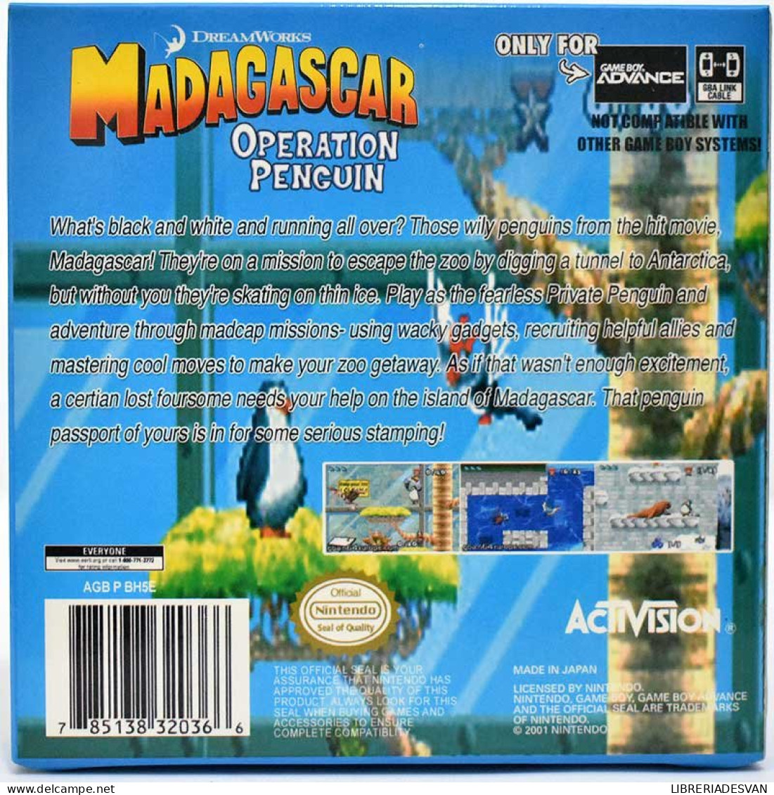 Madagascar. Operation Penguin. Robots. Game Boy Advance - PC-games