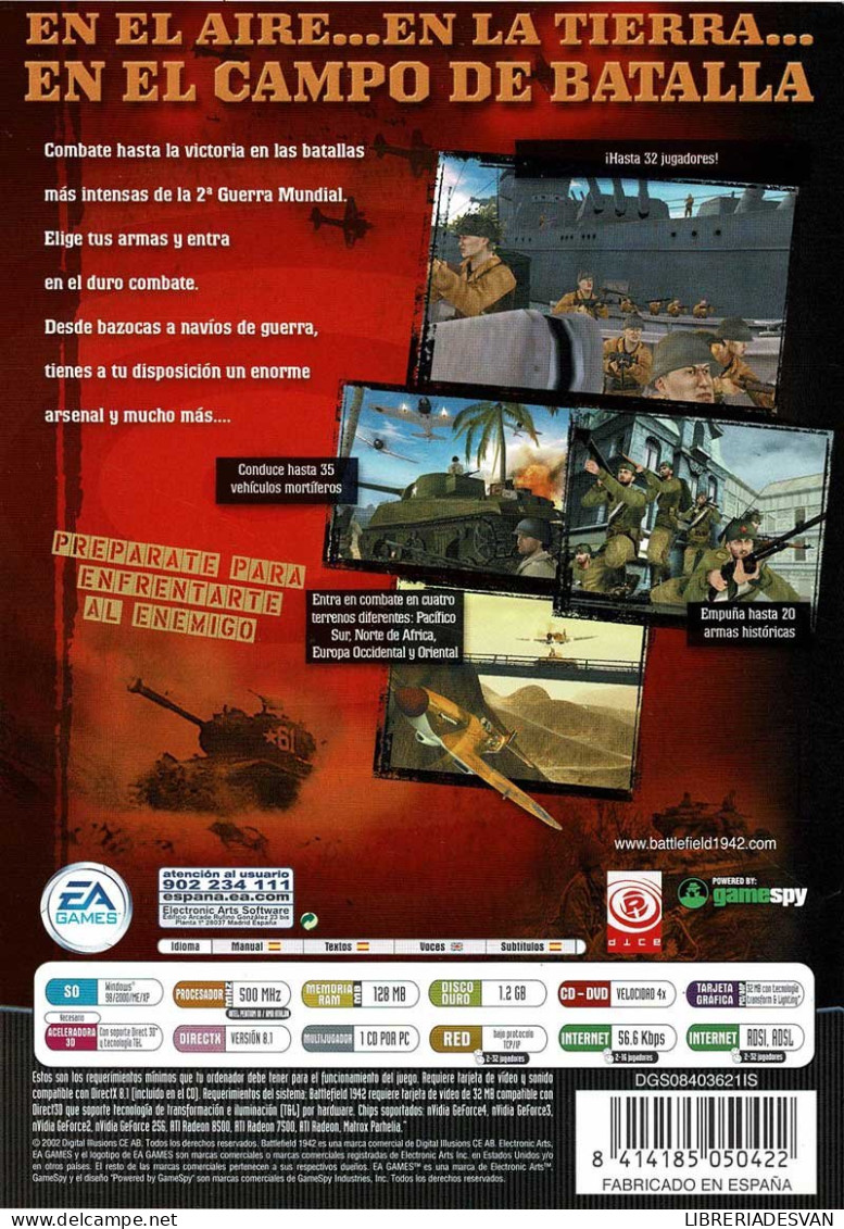 Battlefield 1942. PC - Jeux PC