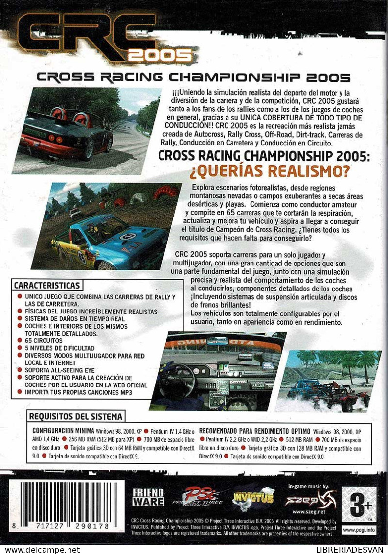 CRC Cross Racing Championship 2005. PC - Giochi PC