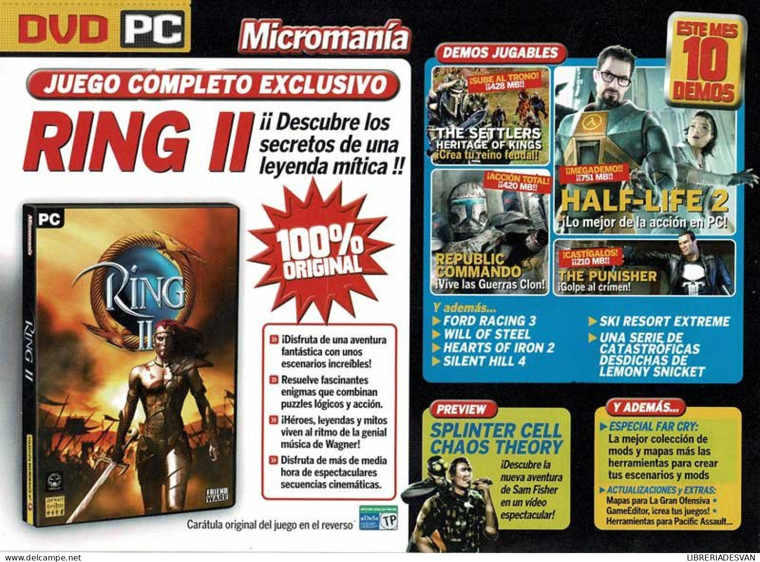 Ring II. Micromanía No. 121. PC - PC-games