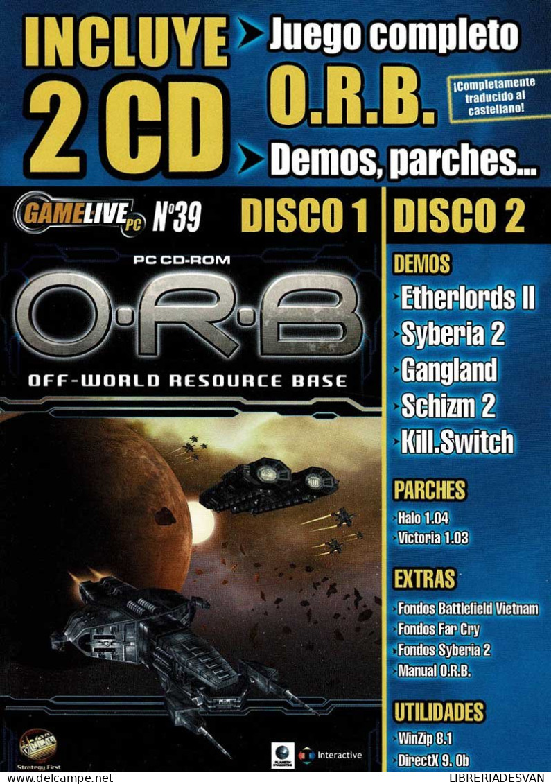 O.R.B. Off World Resource Base. Game Live No. 39. PC - Jeux PC