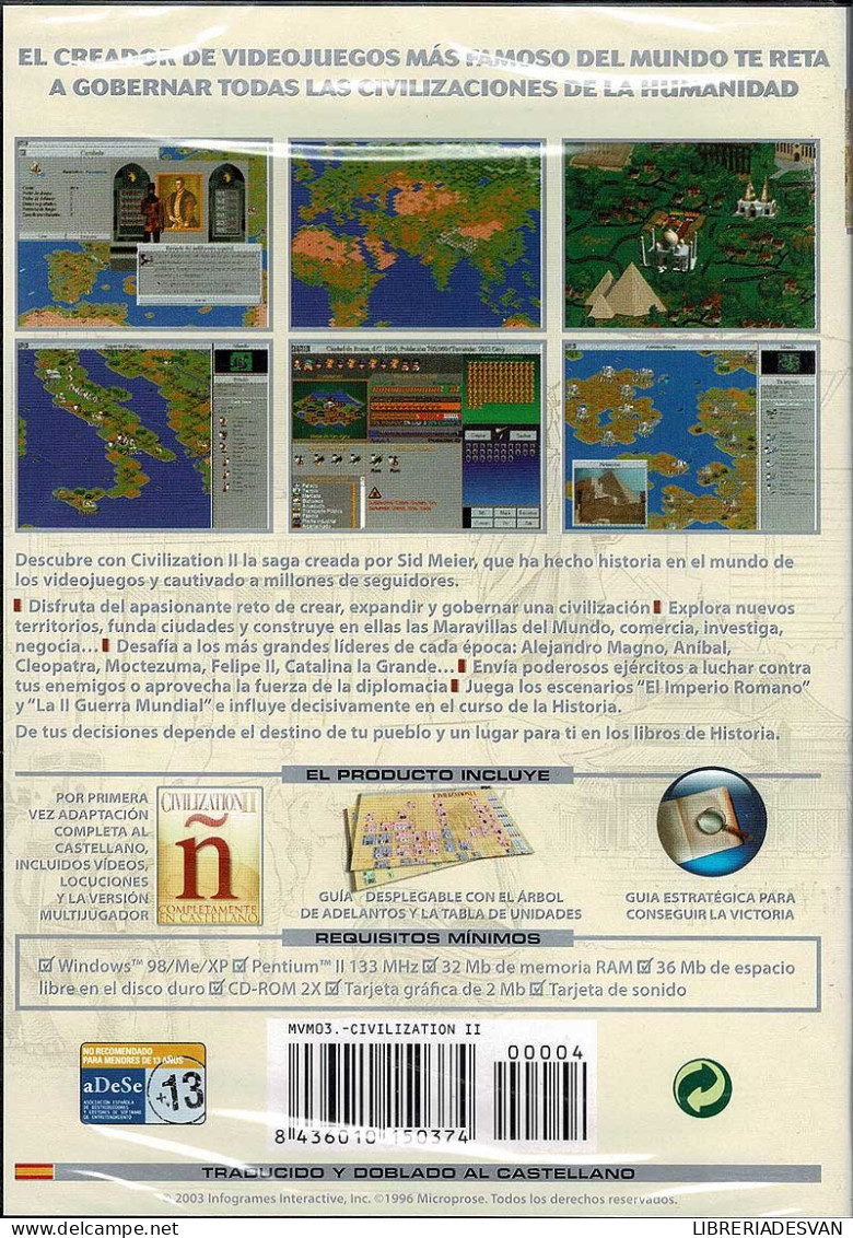 Sid Meier's Civilization II. PC - PC-games