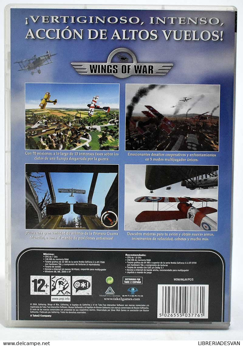 Wings Of War. PC - Jeux PC