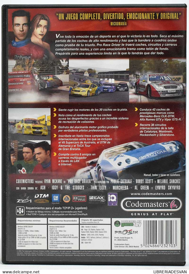 Pro Racer Driver. PC - PC-Games