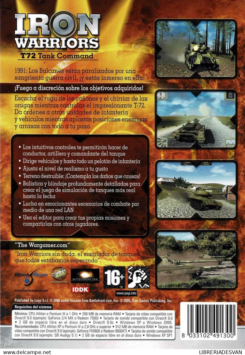 Iron Warriors T72 Tank Command. PC - Jeux PC