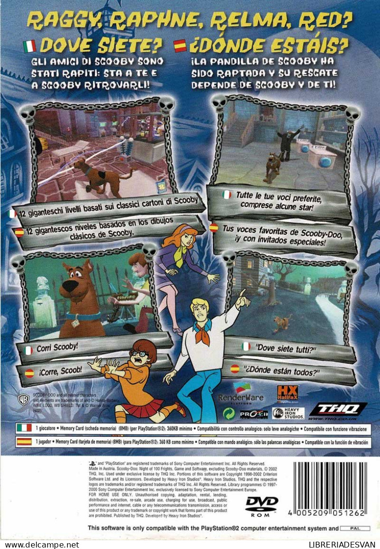 Scooby-Doo! Night Of 100 Frigths. PlayStation 2 - PC-Games