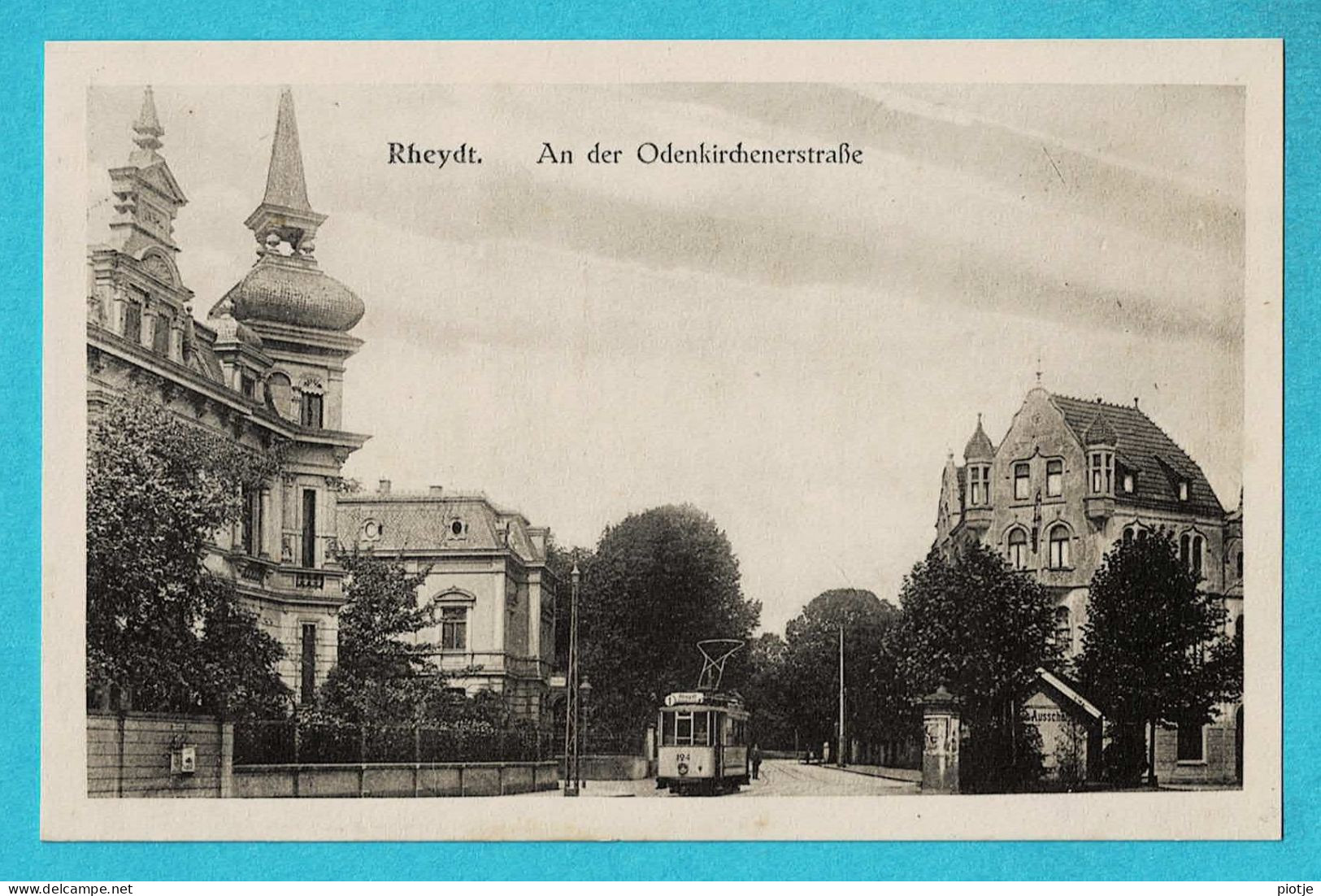 * Rheydt - Mönchengladbach (Nordrhein Westfalen - Deutschland) * (J. Krapohl) An Der Odenkirchenerstrasse, Tram, Old - Mönchengladbach
