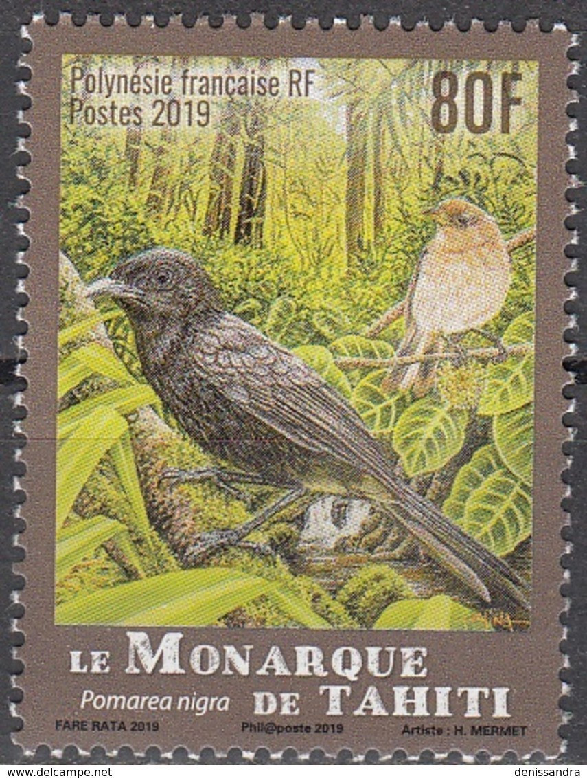 Polynésie Française 2019 Le Monarque De Tahiti Neuf ** - Neufs