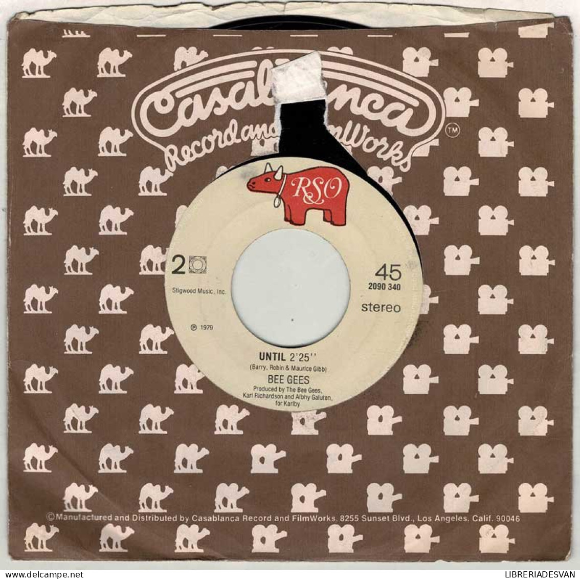 Bee Gees - Tragedy / Until. Single - Other & Unclassified