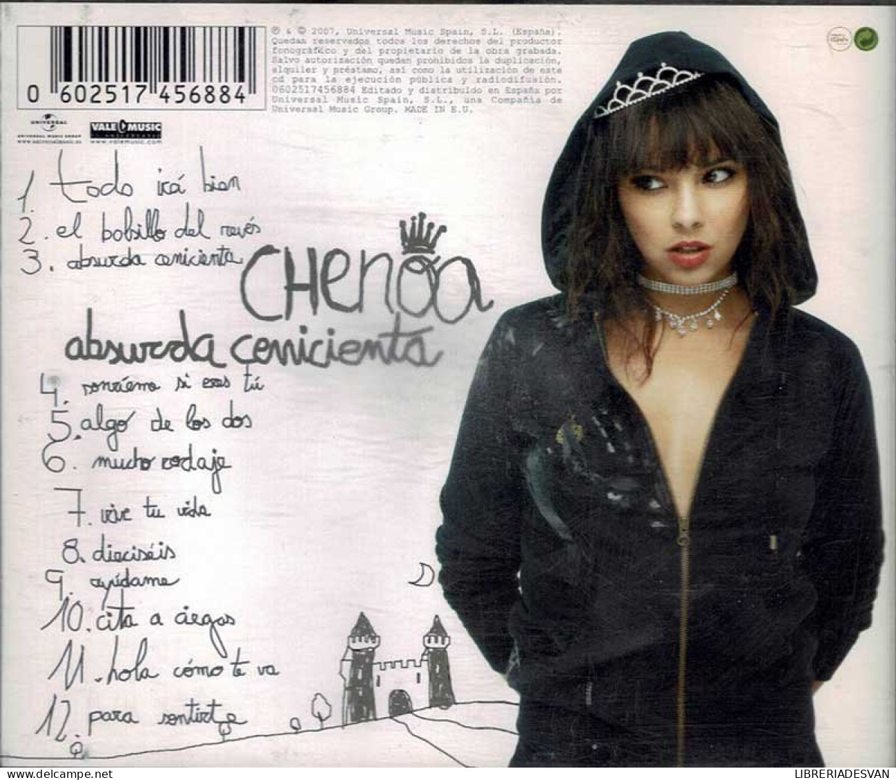 Chenoa - Absurda Cenicienta. CD - Disco & Pop
