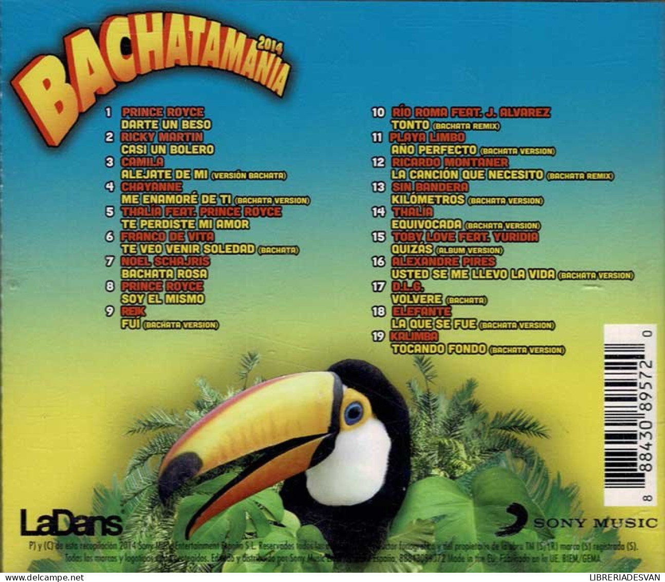 Bachatamanía 2014. CD - Other & Unclassified