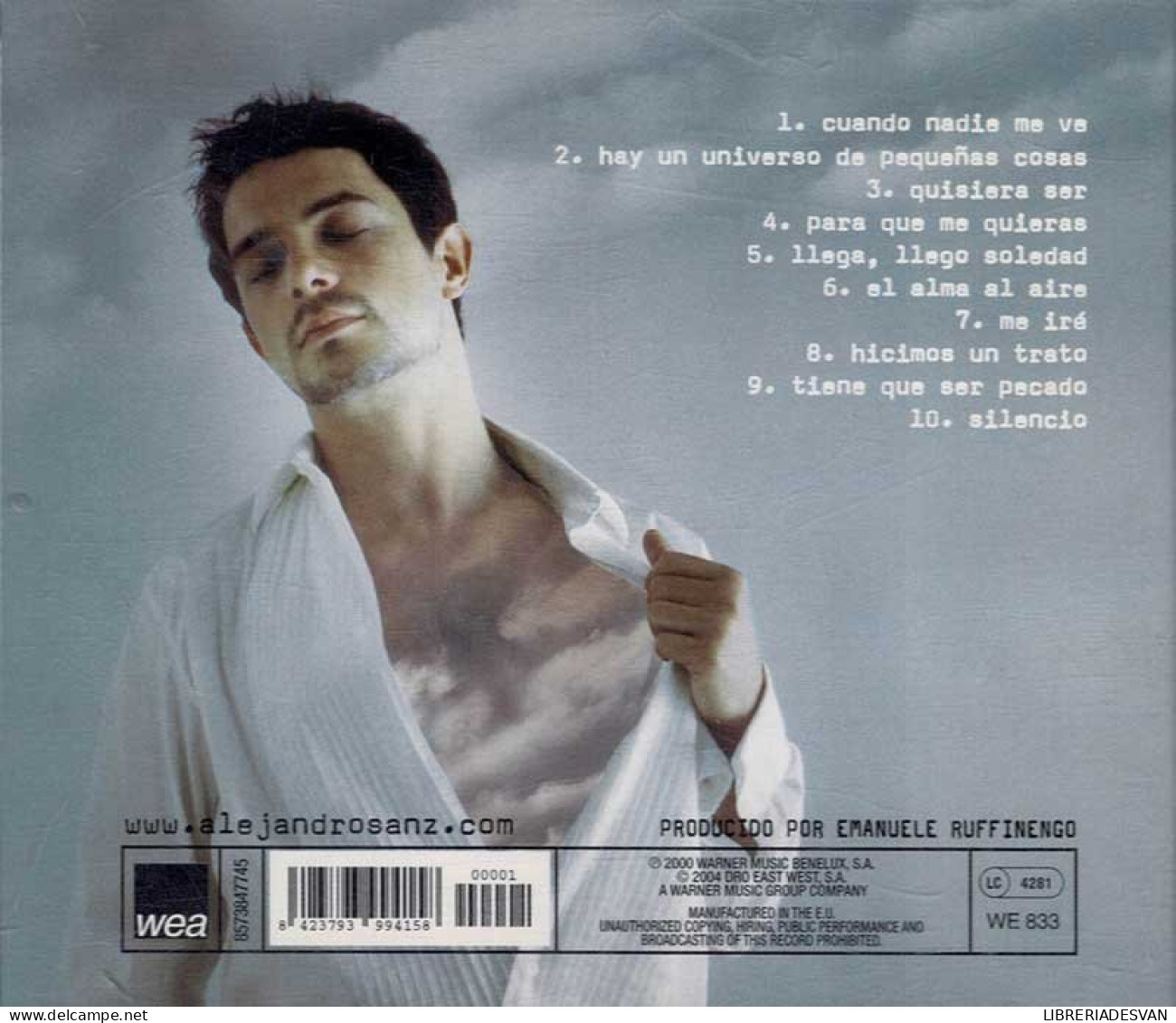 Alejandro Sanz - El Alma Al Aire. CD - Disco, Pop
