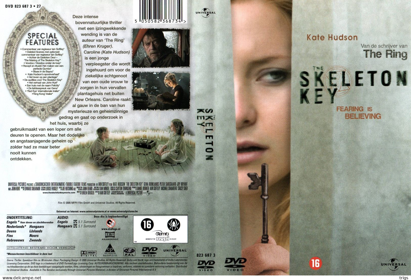 DVD - The Skeleton Key - Horreur