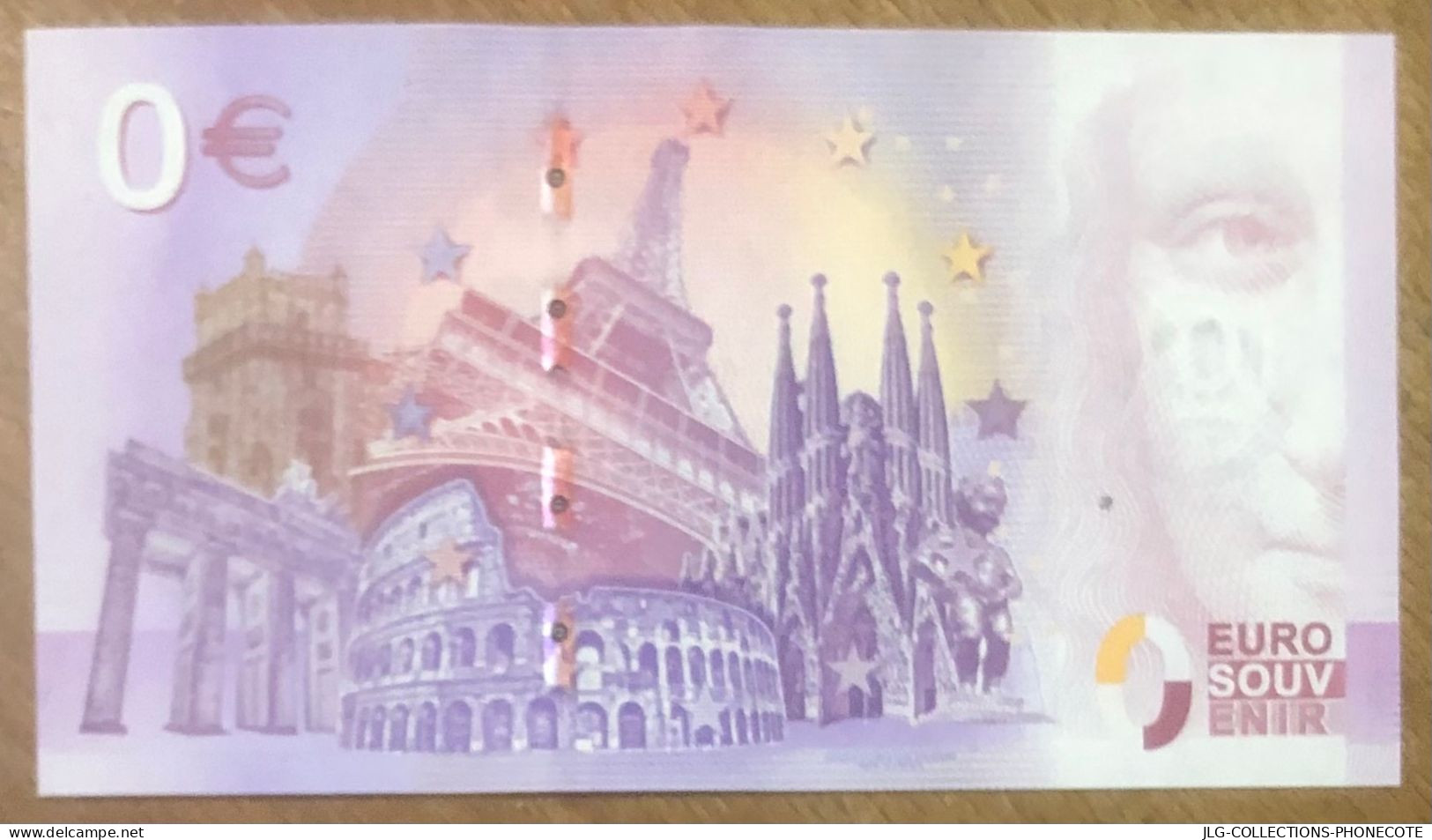 2019 MARSEILLE FÊTE DE L'AÏOLI & TAMPON CARREFOUR BILLET 0 EURO SOUVENIR 0 EURO SCHEIN BANKNOTE PAPER MONEY BILLETE - Essais Privés / Non-officiels