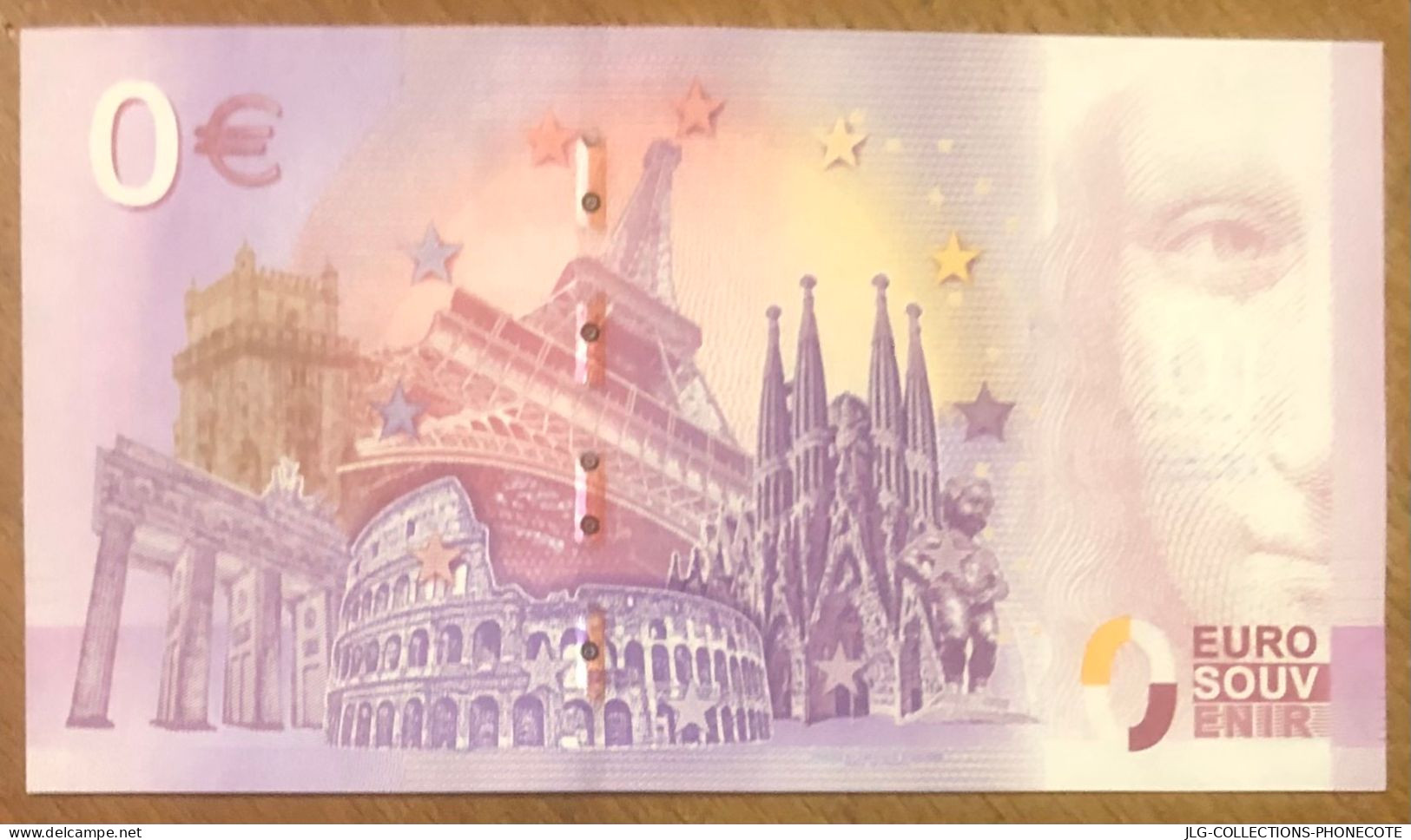 2019 MARSEILLE FÊTE DE L'AÏOLI & TAMPON LE DÔME BILLET 0 EURO SOUVENIR 0 EURO SCHEIN BANKNOTE PAPER MONEY BILLETE - Essais Privés / Non-officiels