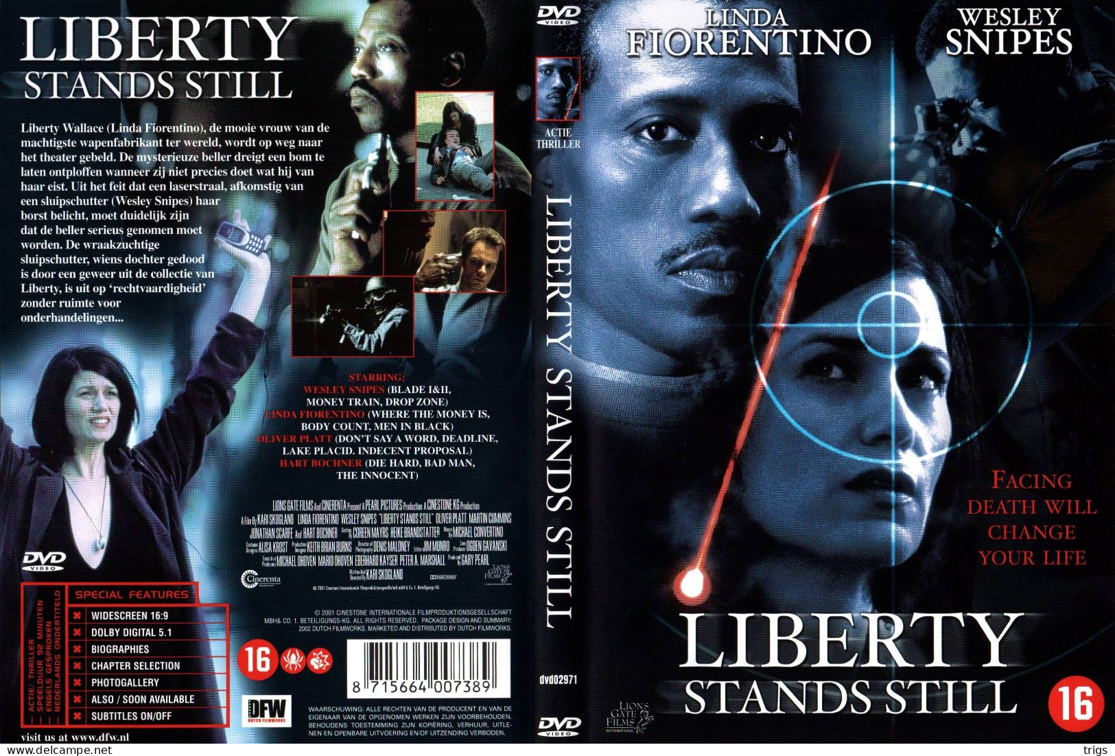 DVD - Liberty Stands Still - Politie & Thriller