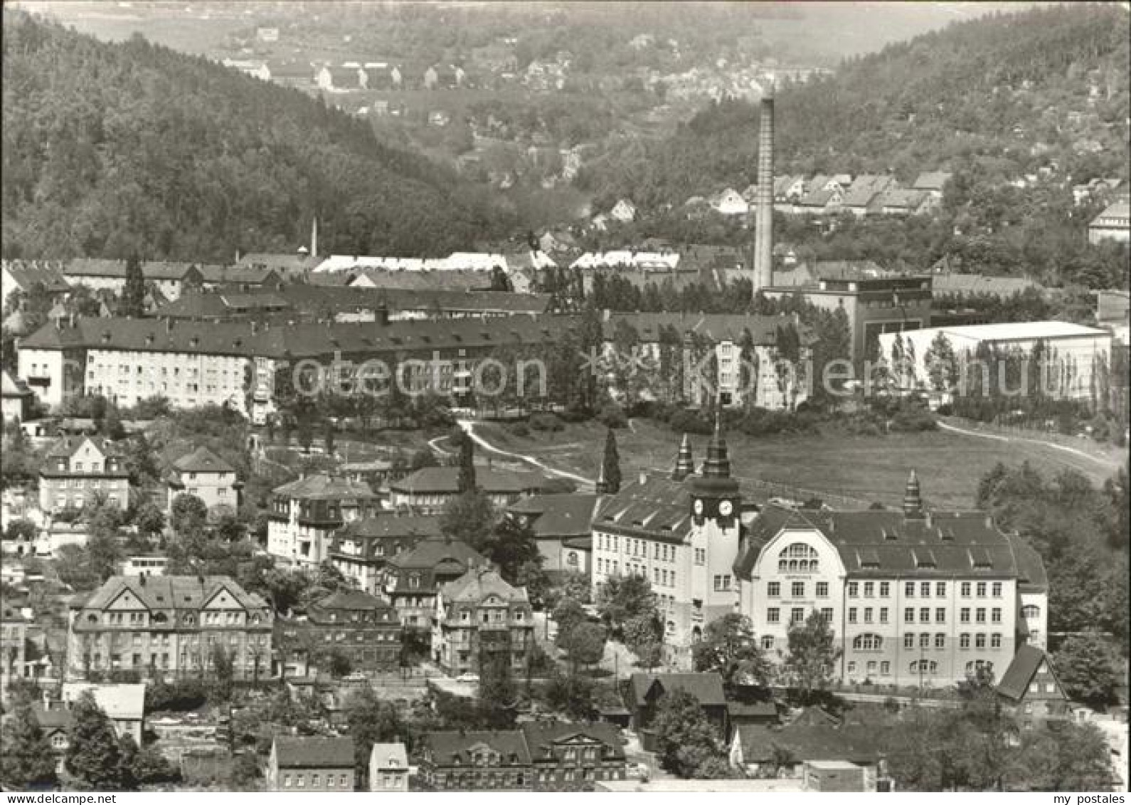 72273235 Aue Erzgebirge Blick Vom Heidelberg Aue - Aue