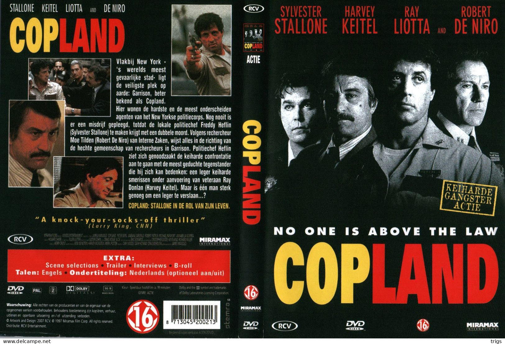 DVD -  Cop Land - Crime