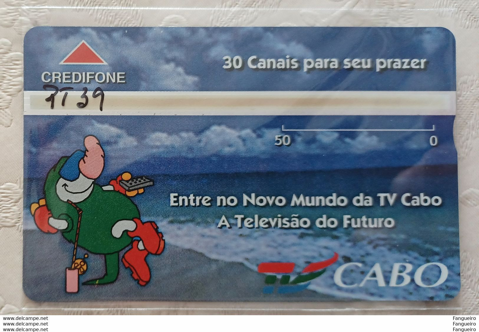 PORTUGAL PHONECARD MINT PTo39 TV CABO - Portugal