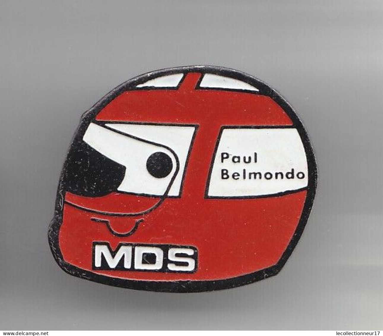 Pin's MDS Casque Paul Belmondo Réf 2657 - Car Racing - F1