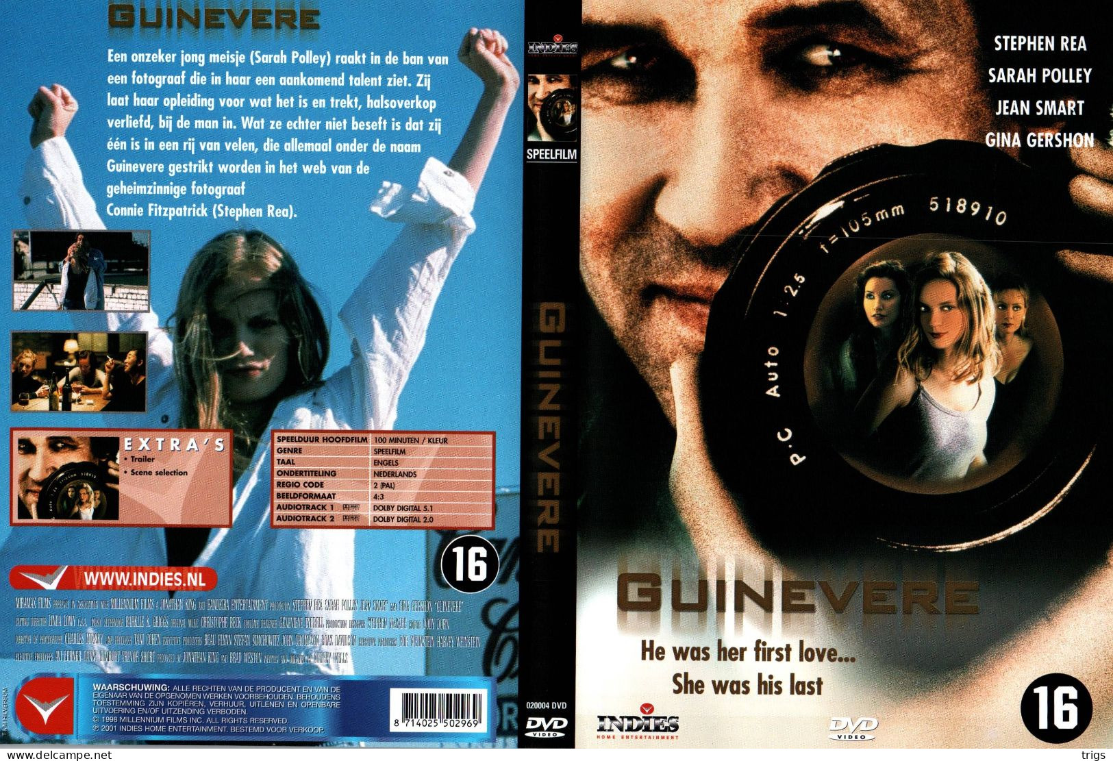 DVD -  Guinevere - Dramma