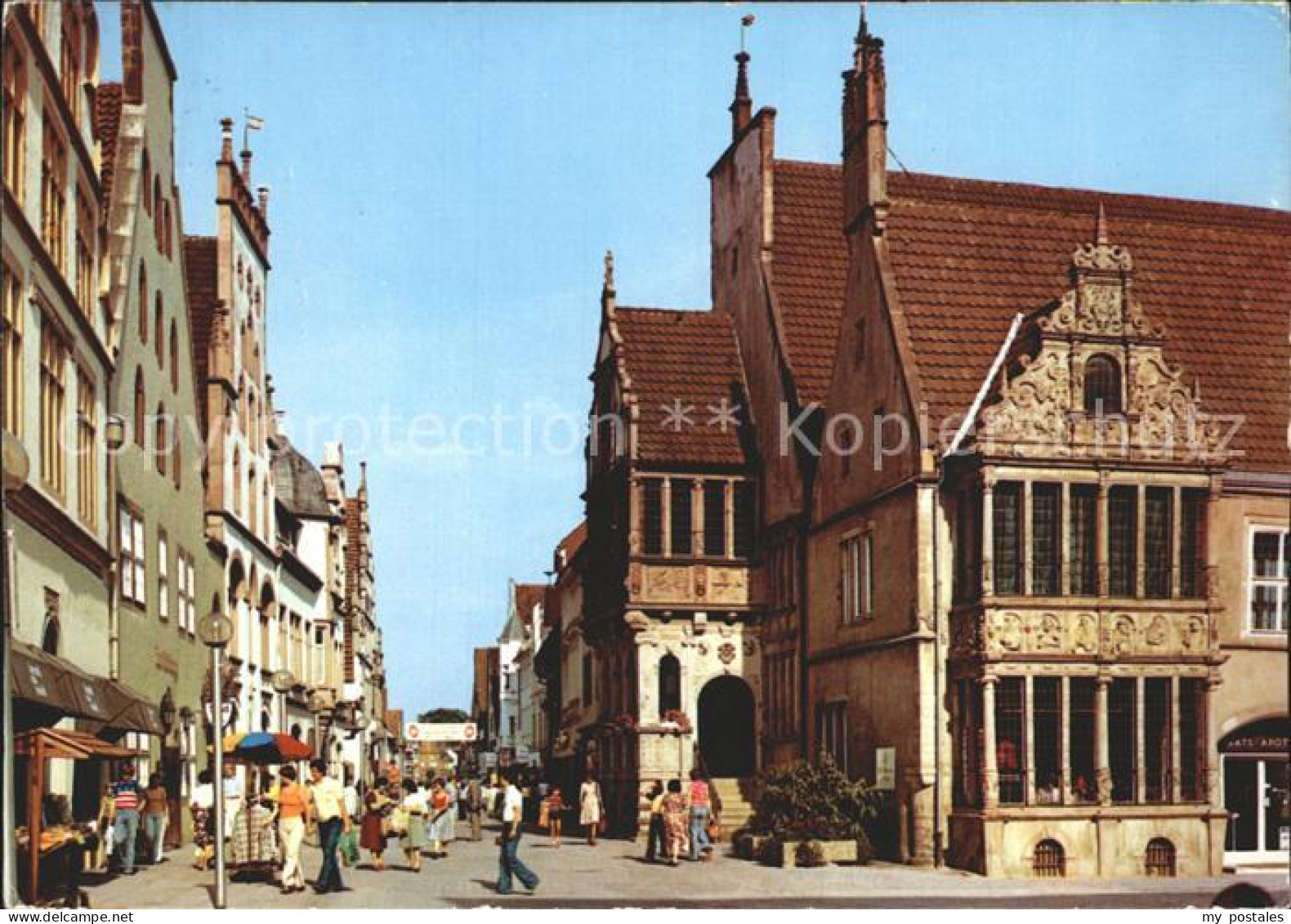 72273117 Lemgo Rathaus Rathauslaube Oberstock Kornherrenstube  Lemgo - Lemgo