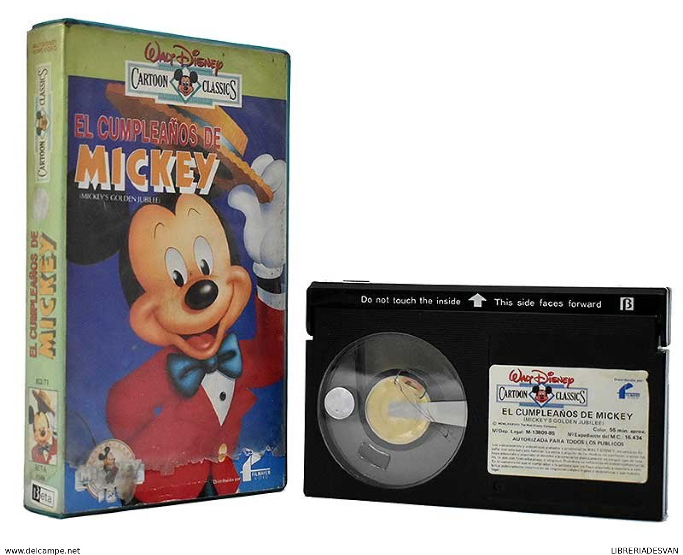 El Cumpleaños De Mickey. Cartoon Classics. Beta - Rock