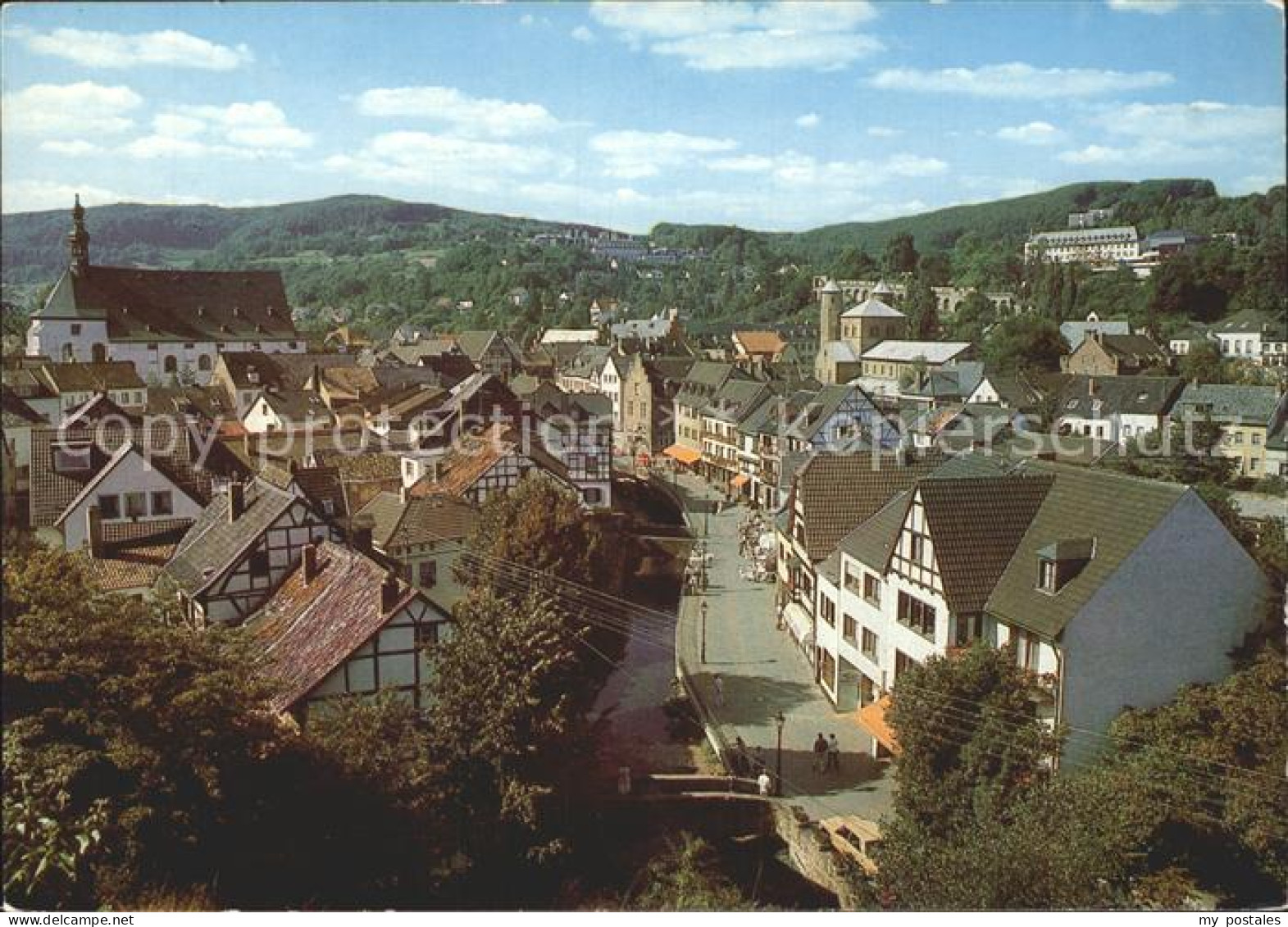 72273059 Bad Muenstereifel Blick Vom Burgberg  Bad Muenstereifel - Bad Muenstereifel